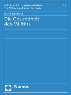 cover image of Die Gesundheit des Militärs